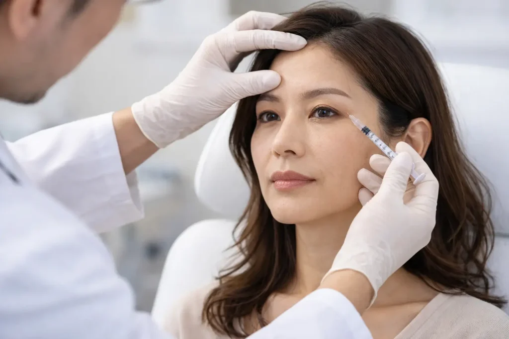 肉毒注射強調精準評估與注射,不是萬能抗老